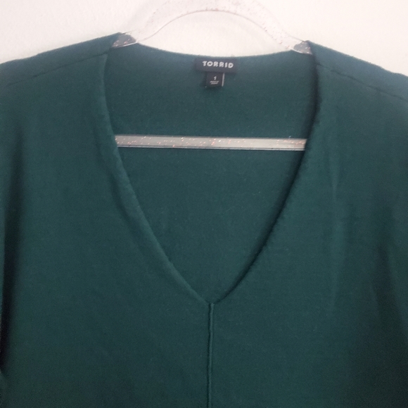 Torrid Pullover Drop Shoulder Sweater - Picture 8 of 8